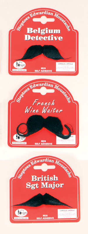 French Wine Waiter Moustache